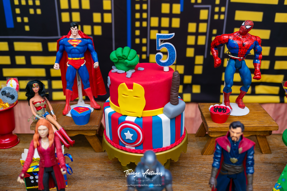 Festa infantil de cinco anos do Guilherme - Tijuca, Rio de Janeiro - Fotografo infantil Thiago Antunes em Rio de Janeiro