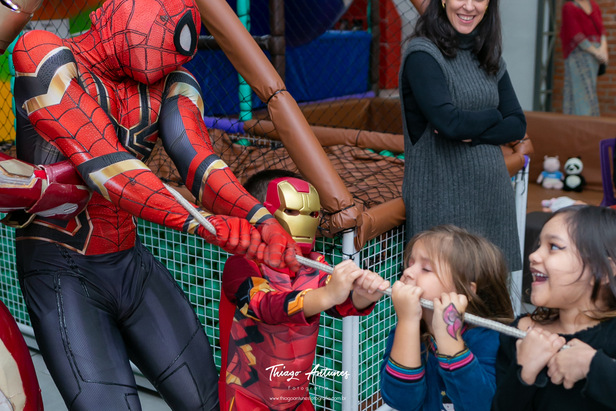 Festa infantil de cinco anos do Guilherme - Tijuca, Rio de Janeiro - Fotografo infantil Thiago Antunes em Rio de Janeiro