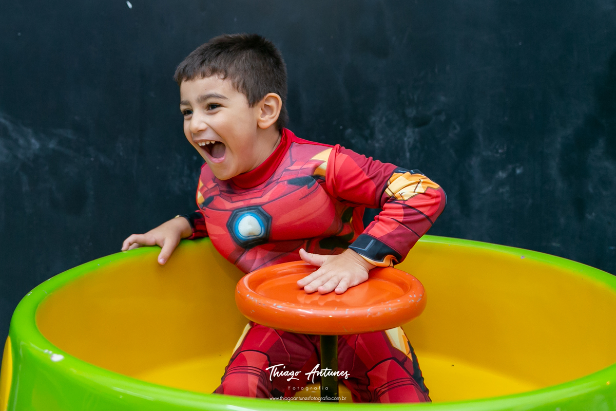 Festa infantil de cinco anos do Guilherme - Tijuca, Rio de Janeiro - Fotografo infantil Thiago Antunes em Rio de Janeiro