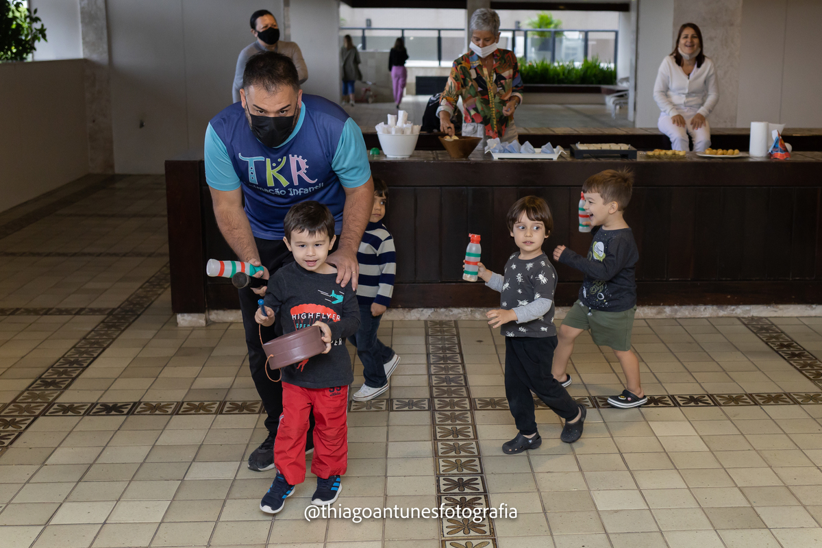 Festa infantil de três anos do Rafael - Lagoa, Rio de Janeiro - Fotografo infantil Thiago Antunes em Rio de Janeiro
