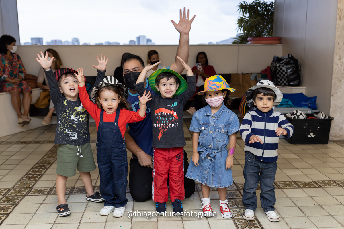 Festa infantil de três anos do Rafael - Lagoa, Rio de Janeiro - Fotografo infantil Thiago Antunes em Rio de Janeiro