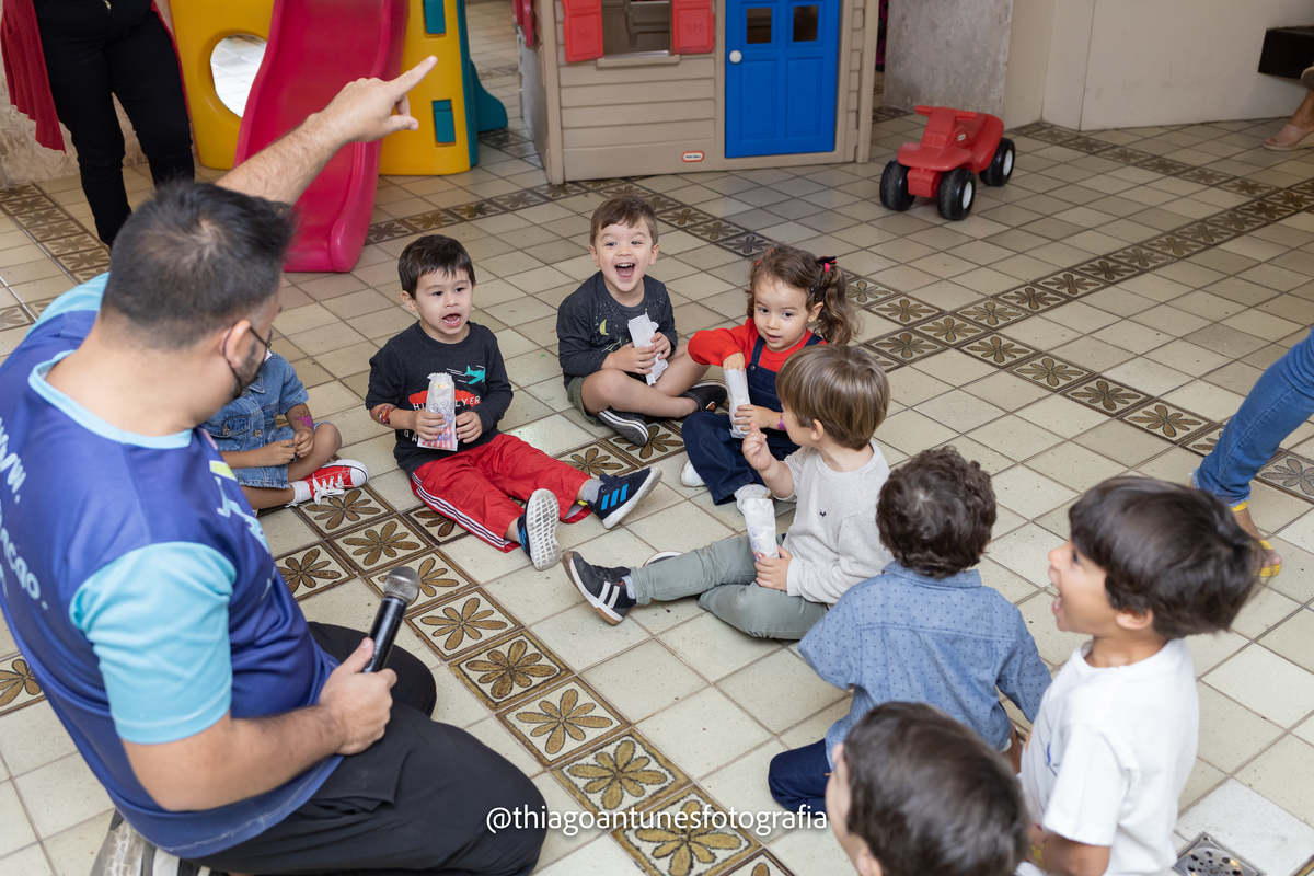 Festa infantil de três anos do Rafael - Lagoa, Rio de Janeiro - Fotografo infantil Thiago Antunes em Rio de Janeiro