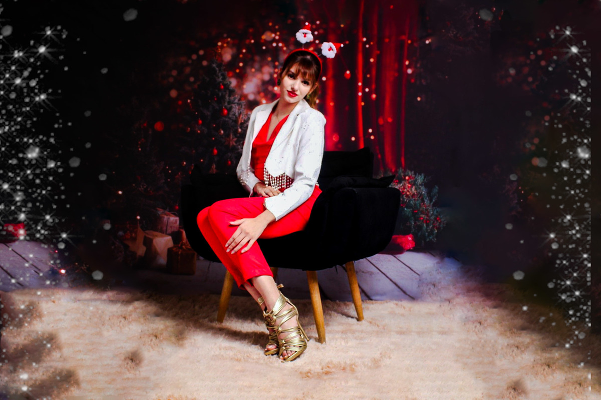 Modelo Giovana Ensaio realizado em Estúdio 