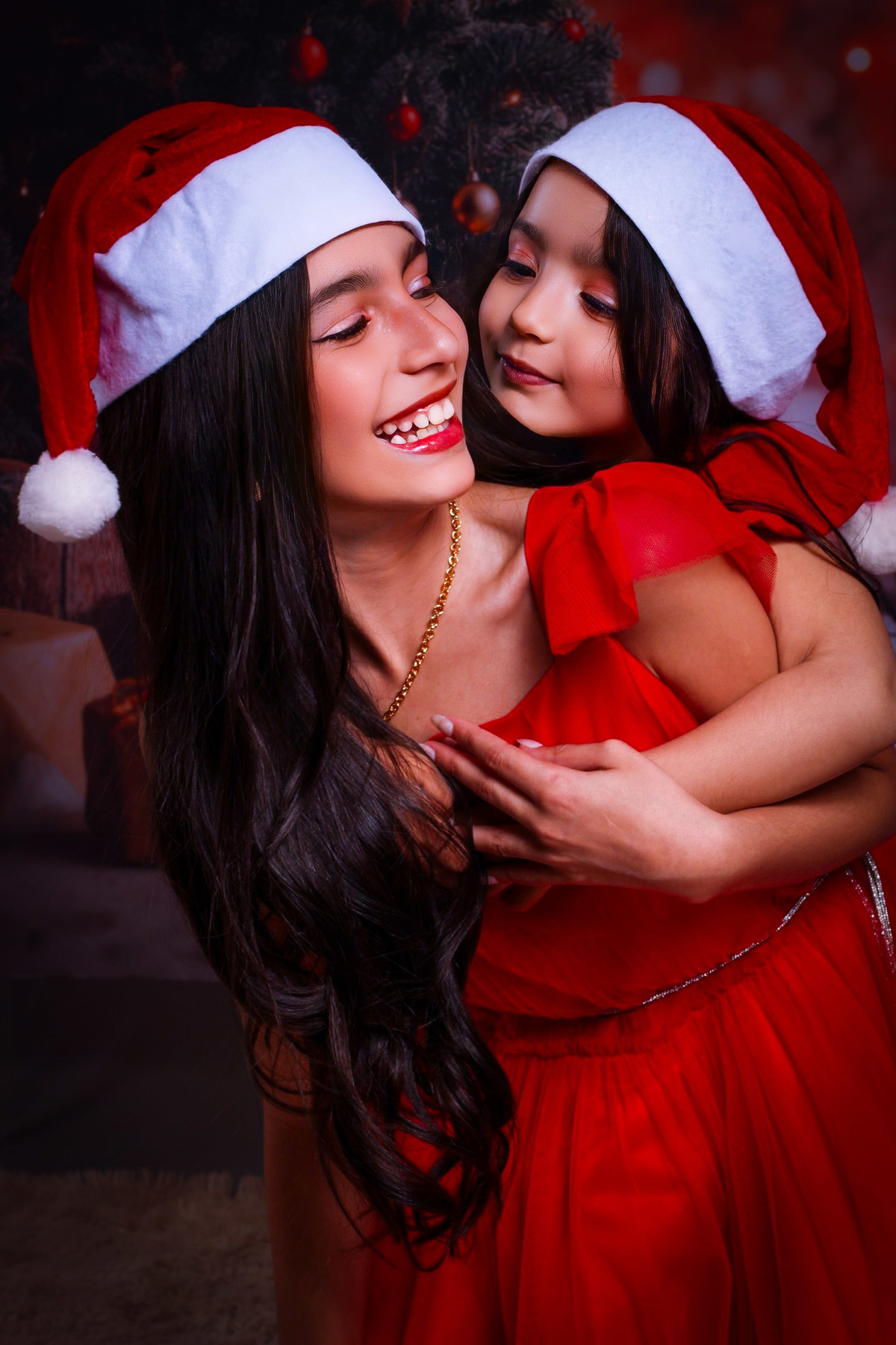 Modelo Duda e Má Ensaio realizado em Estúdio 