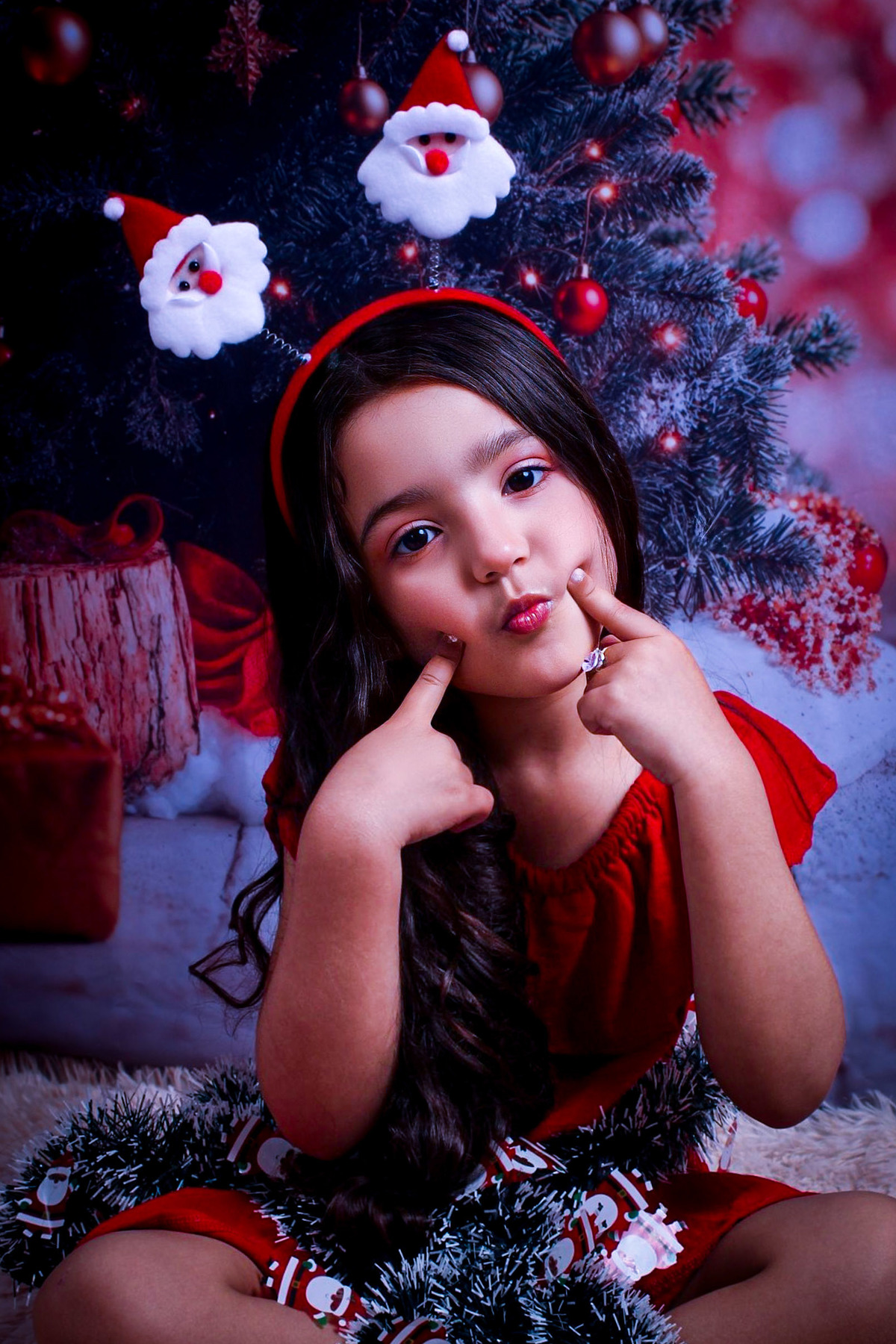 Modelo Má Ensaio realizado em Estúdio 