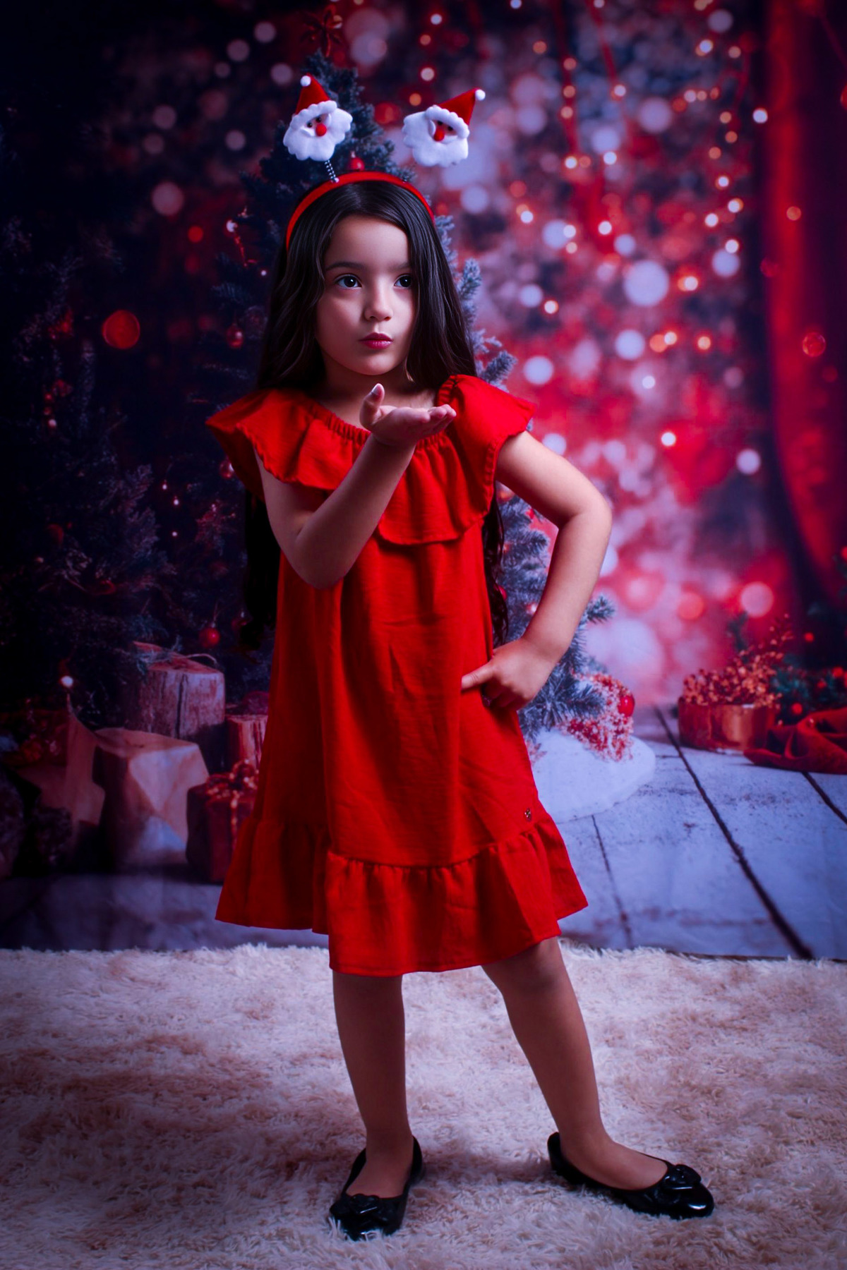 Modelo Má Ensaio realizado em Estúdio 