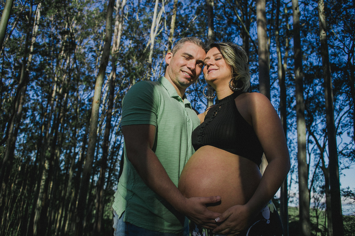 por do sol arvore de eucaliptos gestante rj parque da cidade fotografia de familia rj