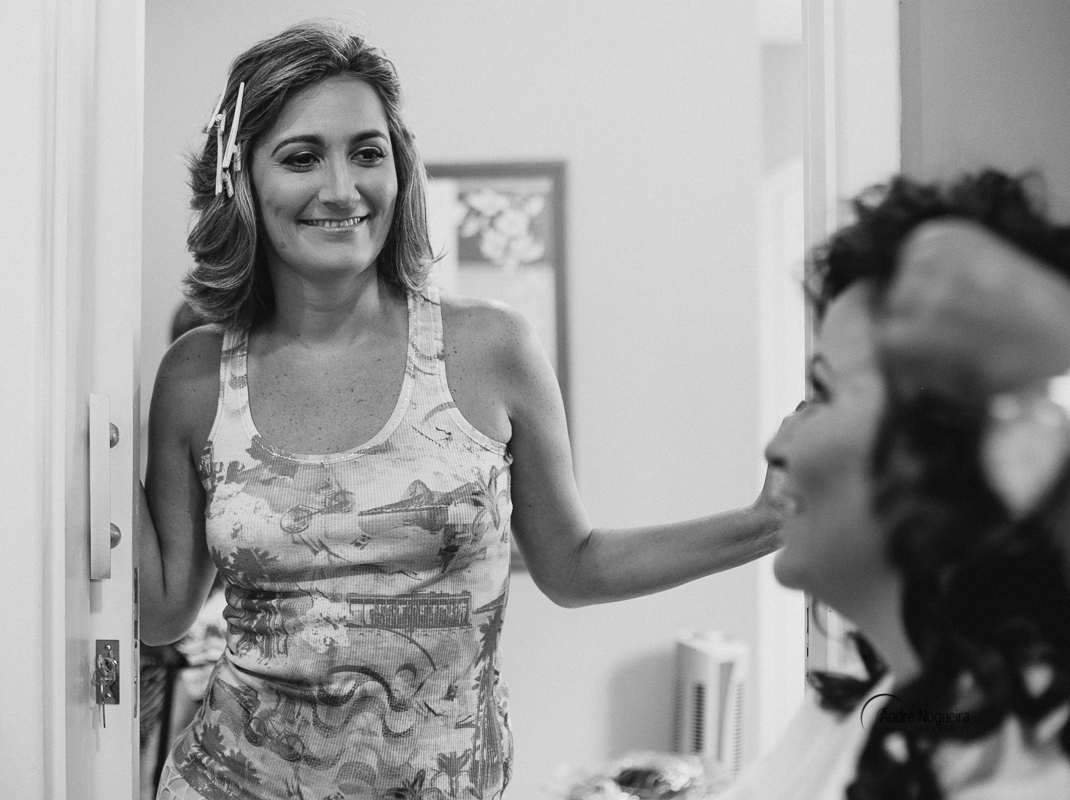 Aquele lindo olhar entre a irmã e a noiva