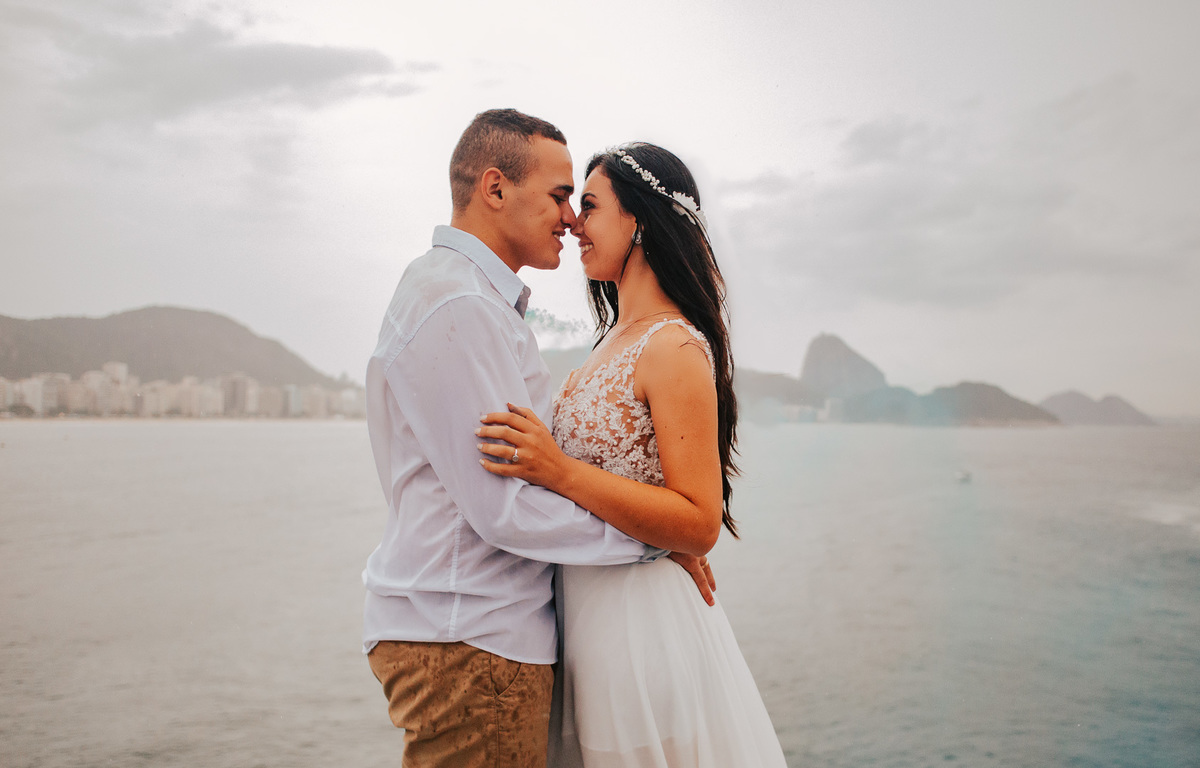 forte de copacabana ensaio casal noivas rj