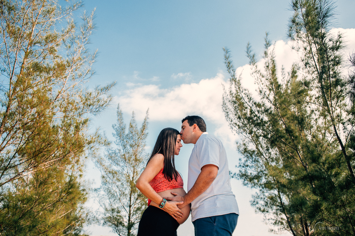 transmitindo todo o amor entre os pais, para o bebê dentro da barriga