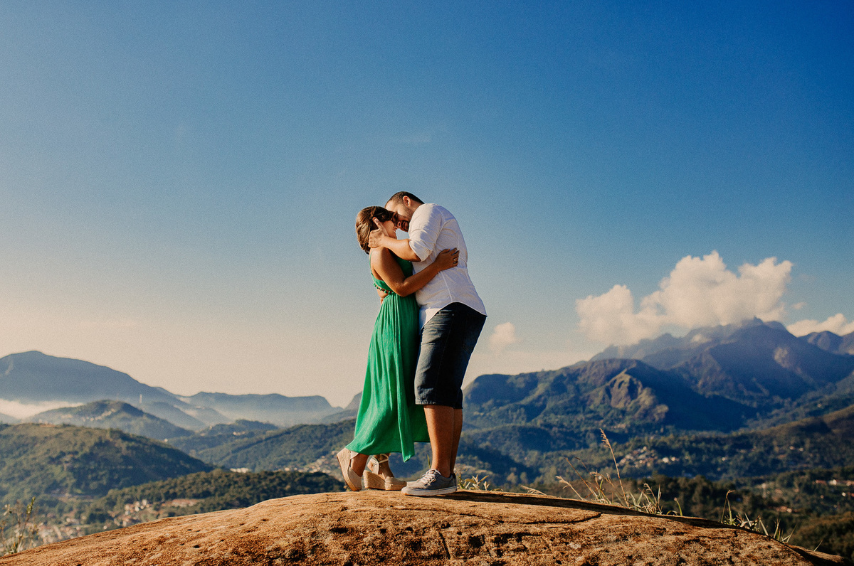 Ensaio ré casamento Daniel e Carol realizado na Pedra da Tartaruga