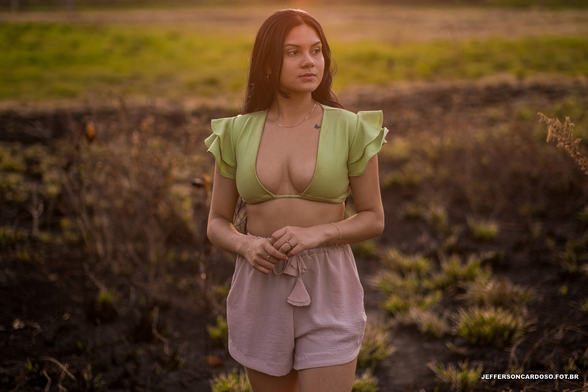 por do sol com ensaio fotografico