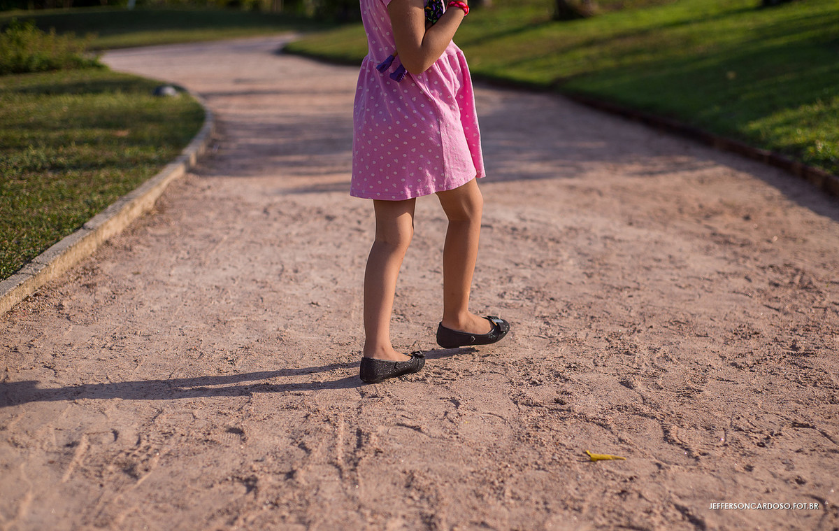 Ana SOphia passeando no mangal das garças
