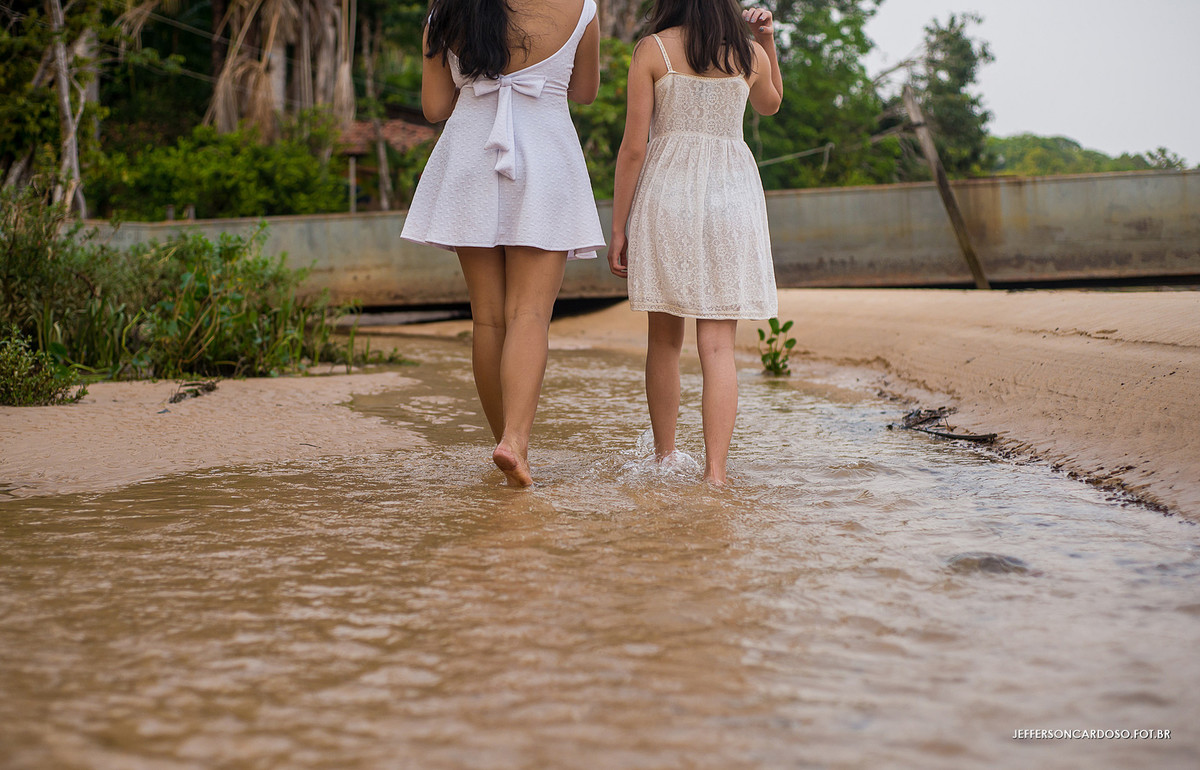 15 anos ensaio na água