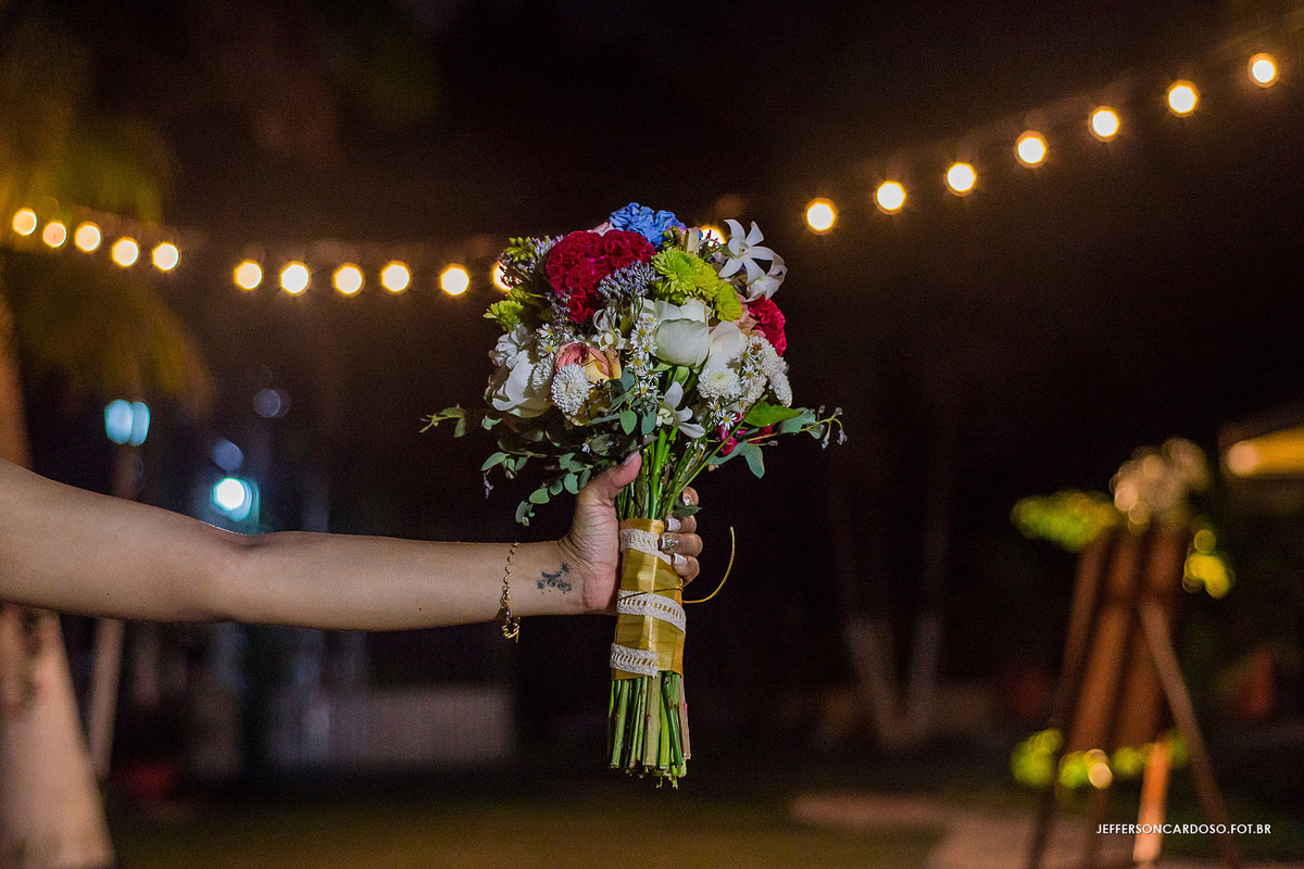 buquê dos noivos