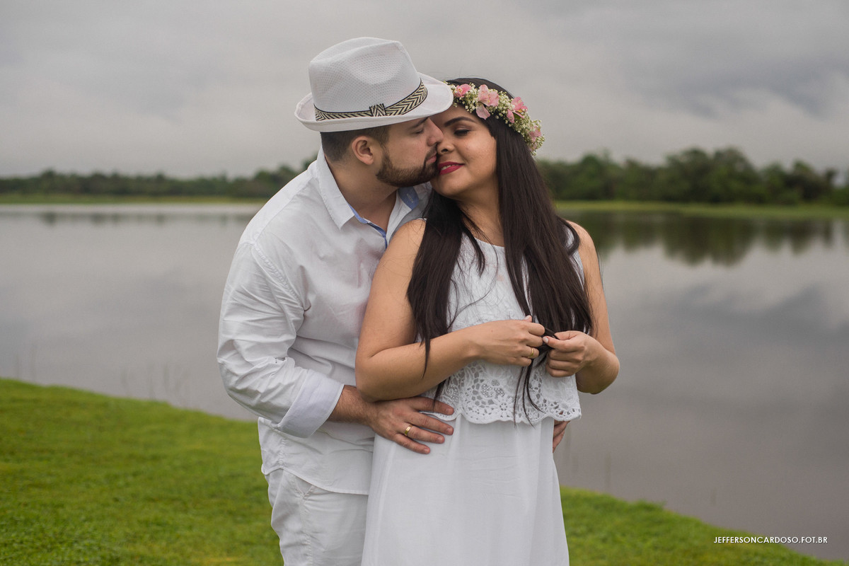 jorge e larissa em hotel fazenda bragança pa