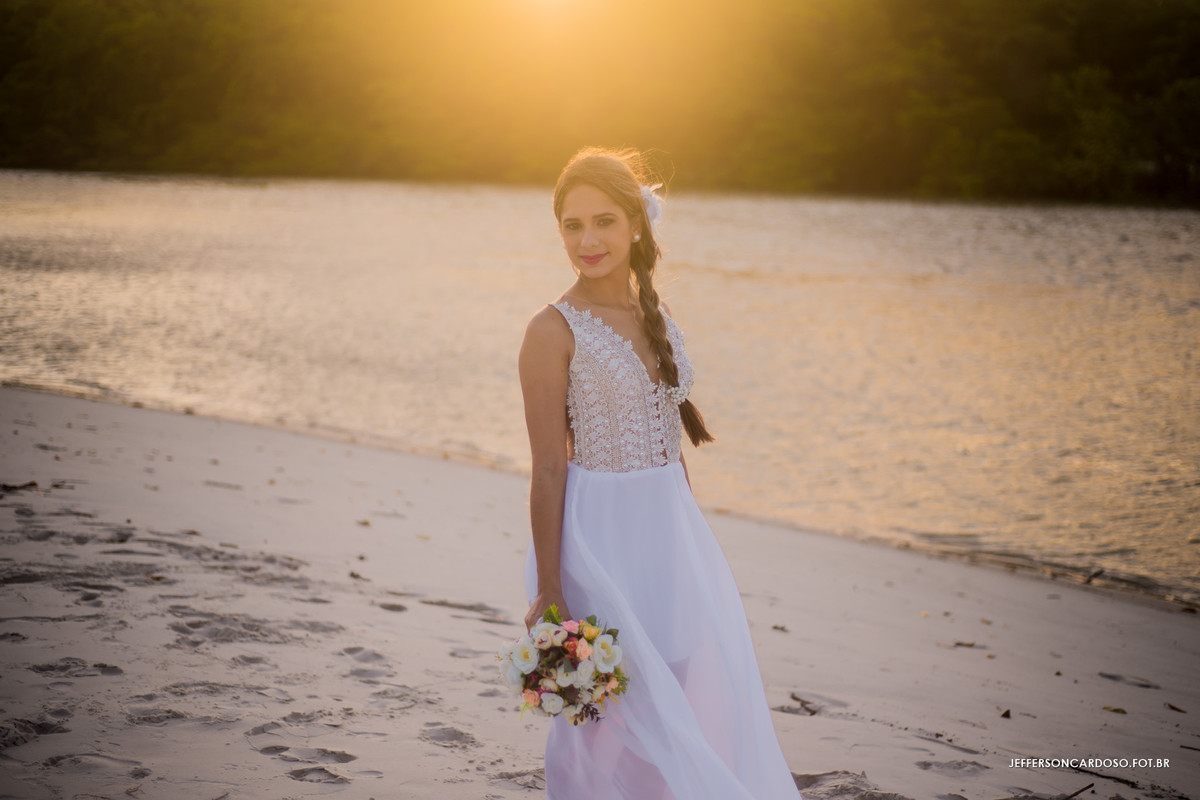 ensaio noiva luz do sol