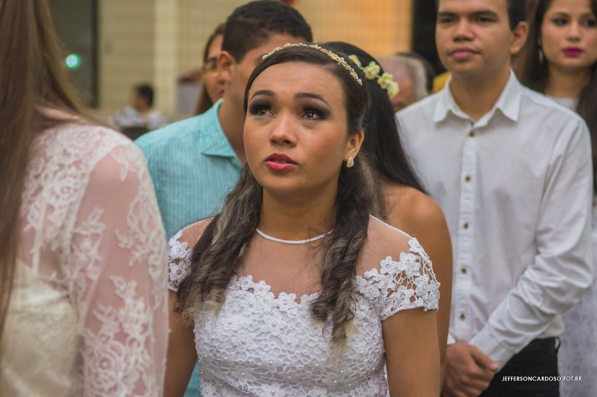 emoção na formatura missa