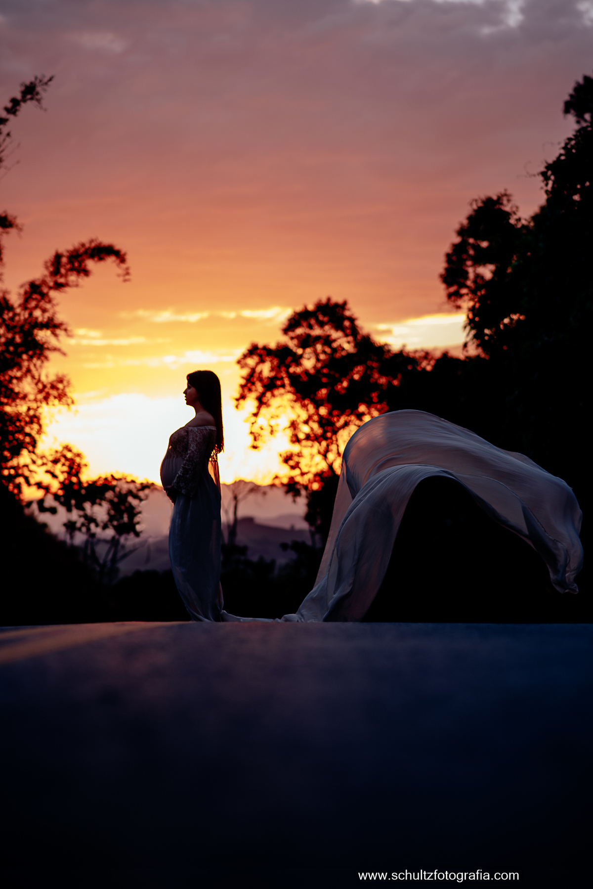 fim de tarde gestante