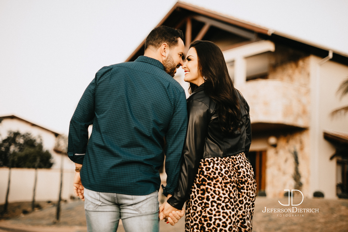 fotos na casa do casal