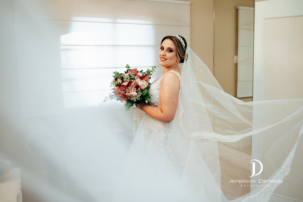 veu da noiva