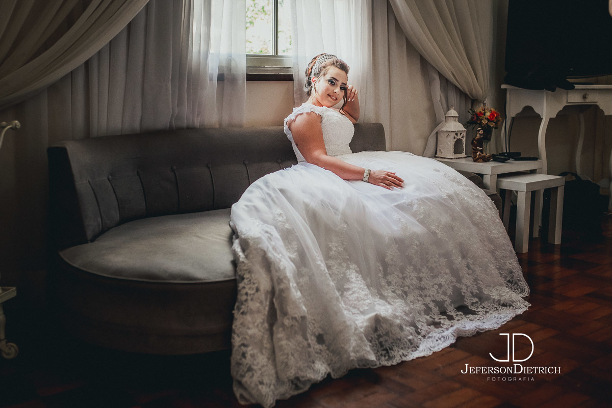 Fotografia da noiva