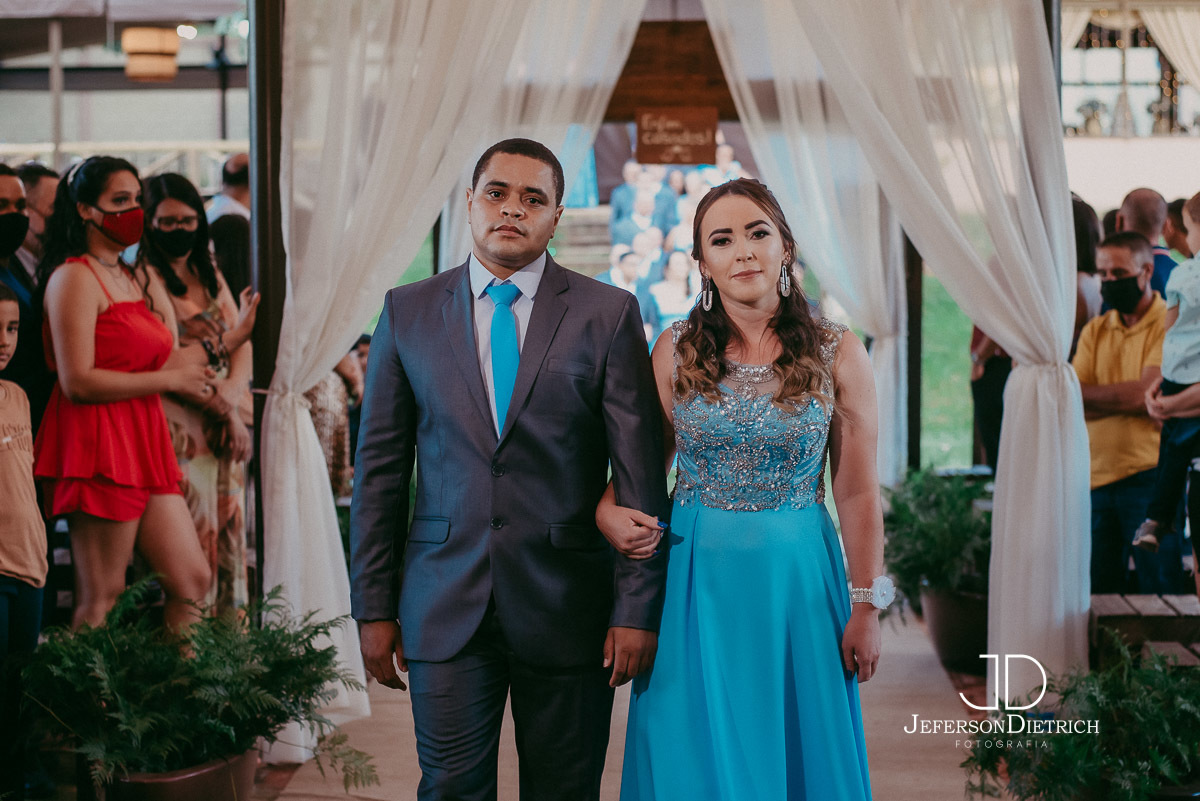 Entrada dos padrinhos