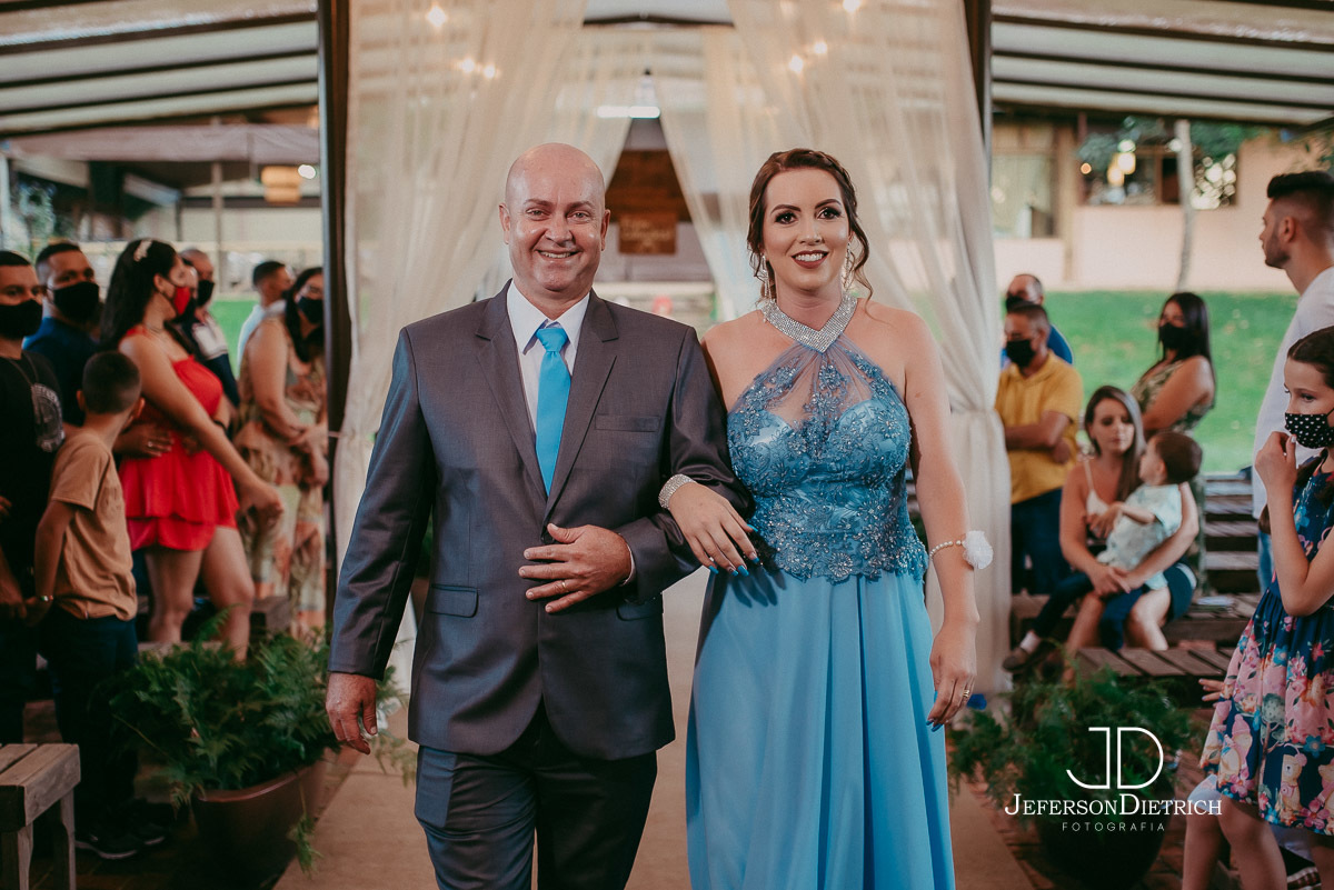 Entrada dos padrinhos