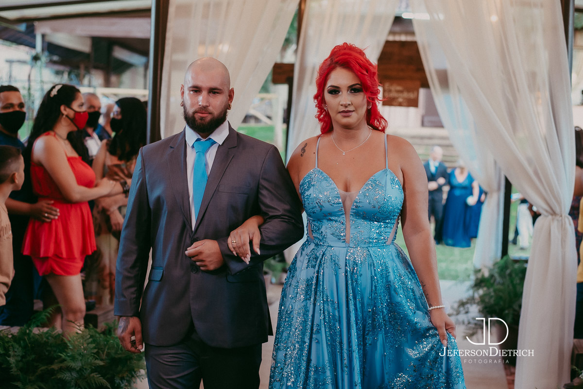 Entrada dos padrinhos