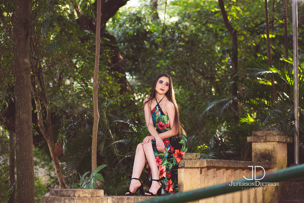 Ensaio de 15 anos Na rua do Porto em Piracicaba - São Paulo - SP