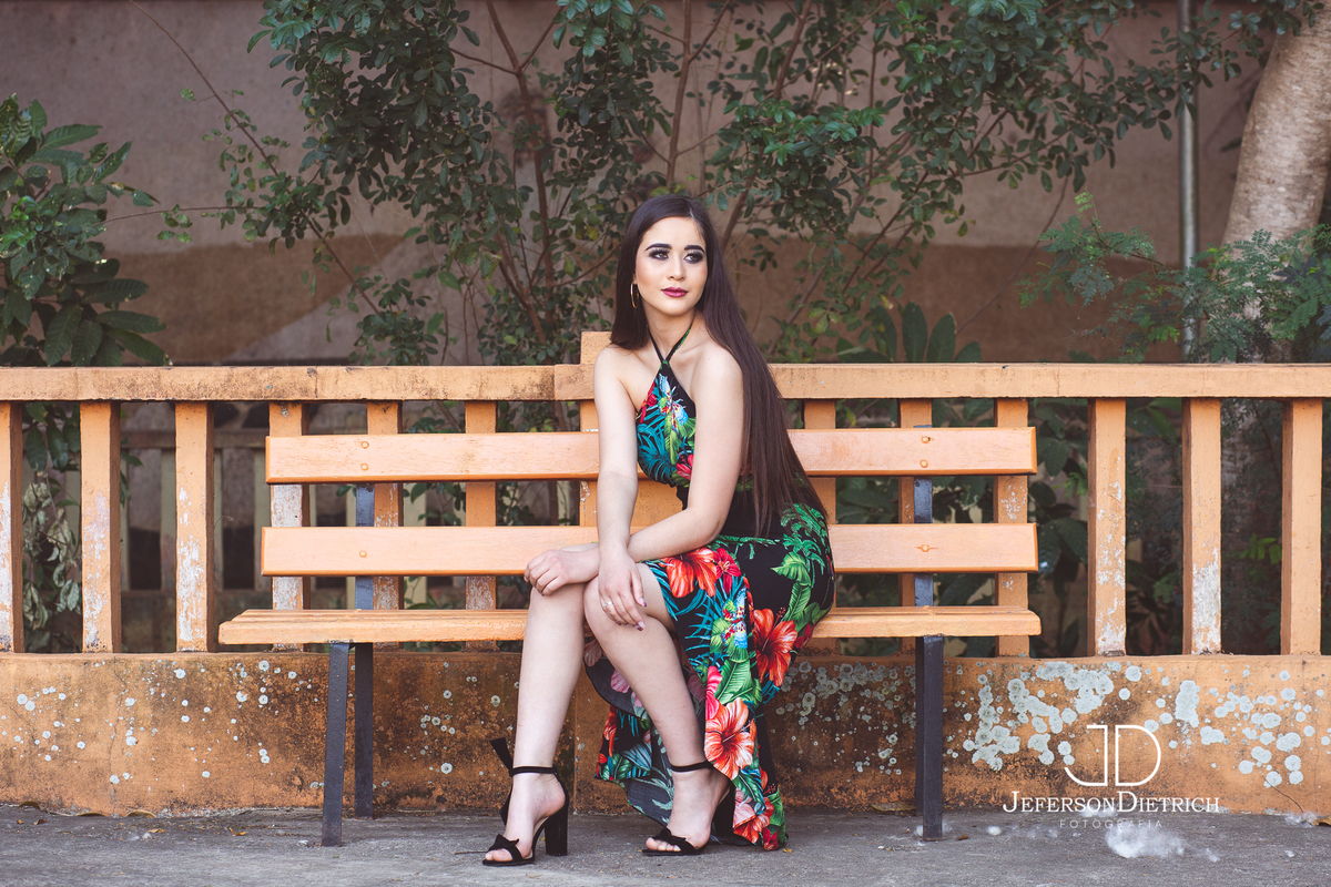 Fotografia de 15 anos na Rua do Porto em Piracicaba - São Paulo - SP