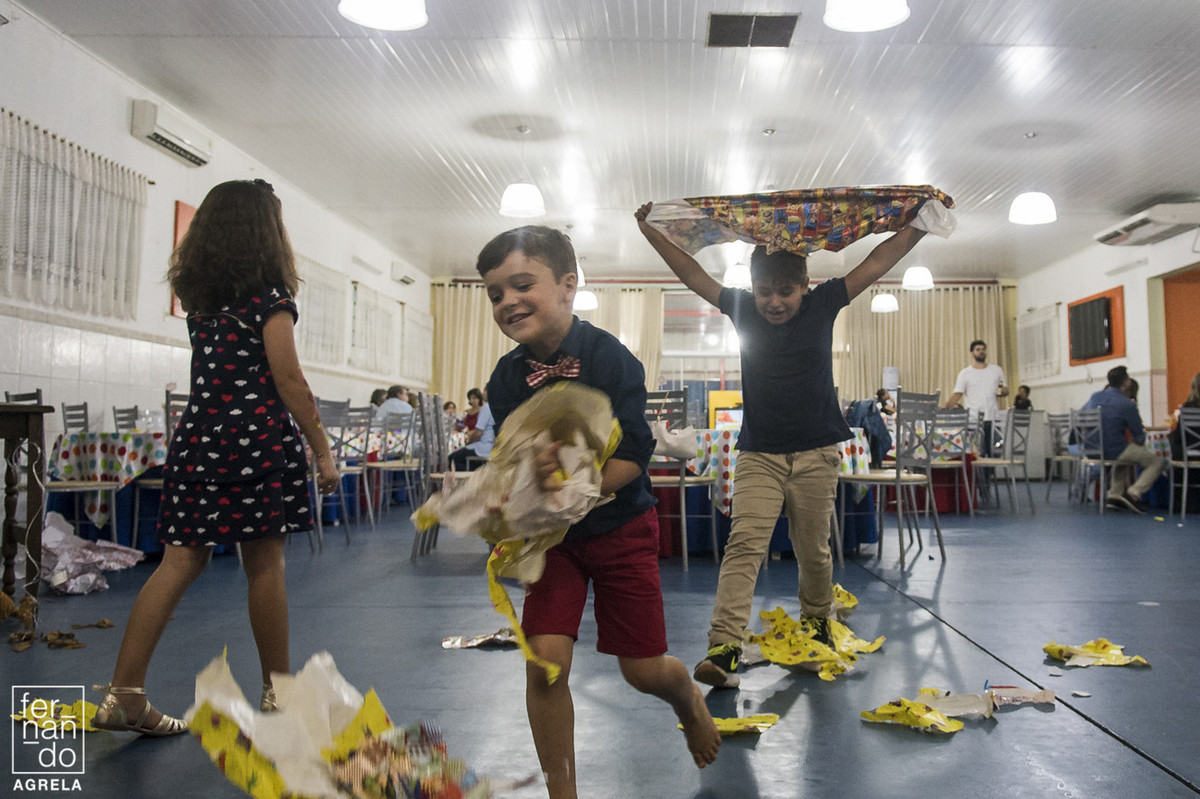 Lourenço, 5 anos e Otávio, 1 ano