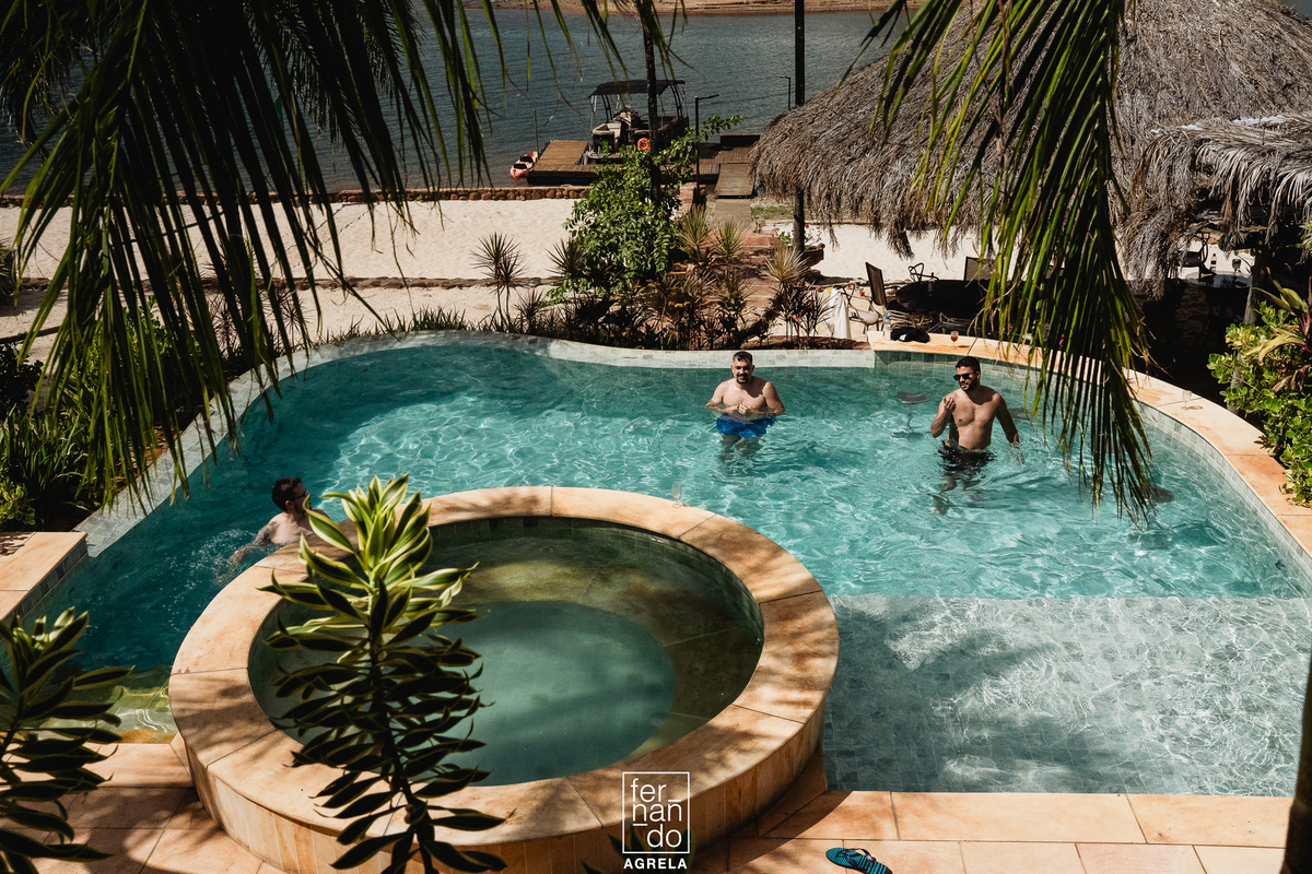piscina da Ilha do Beca - Ribeirão Claro