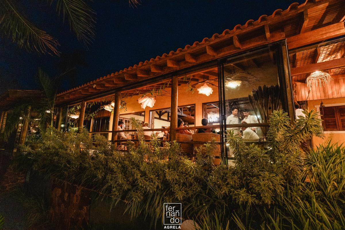 vista da casa da  Ilha do Beca em Ribeirão Claro
