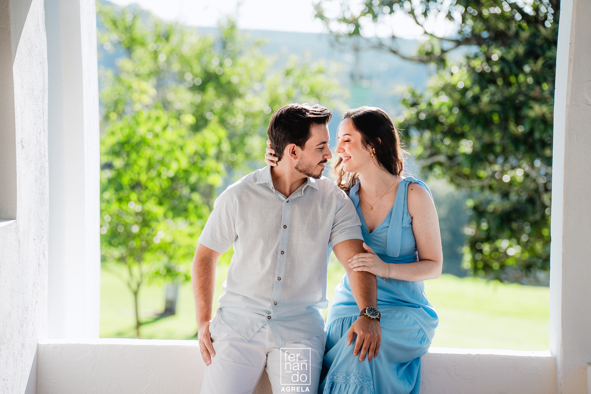 Ensaio de Casal no morro do gaviao em ribeirão claro