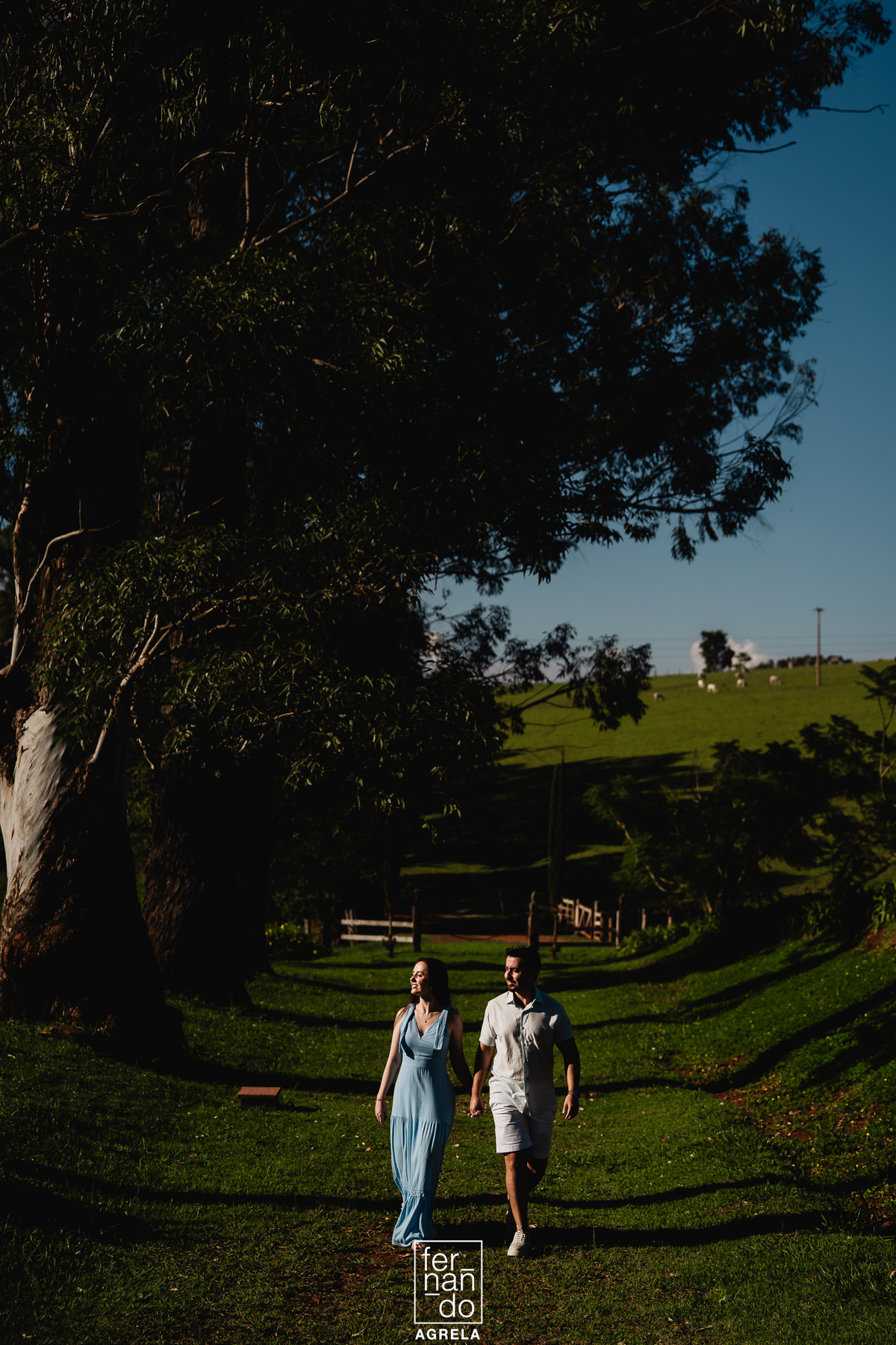 Ensaio de Casal no morro do gaviao em ribeirão claro