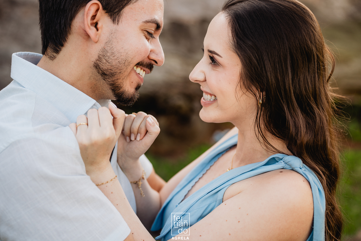 Ensaio de Casal no morro do gaviao em ribeirão claro