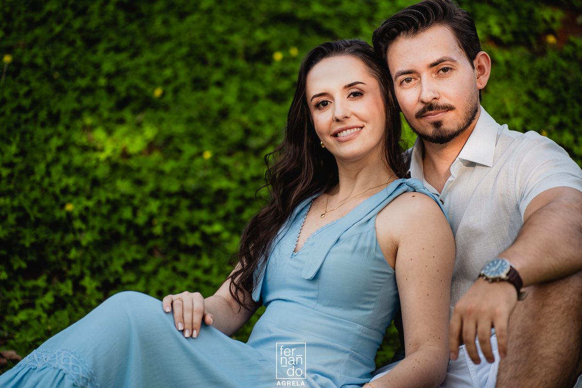Ensaio de Casal no morro do gaviao em ribeirão claro