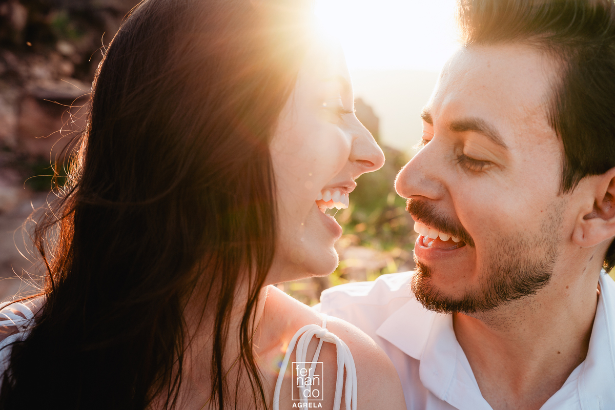 Ensaio de Casal no morro do gaviao em ribeirão claro