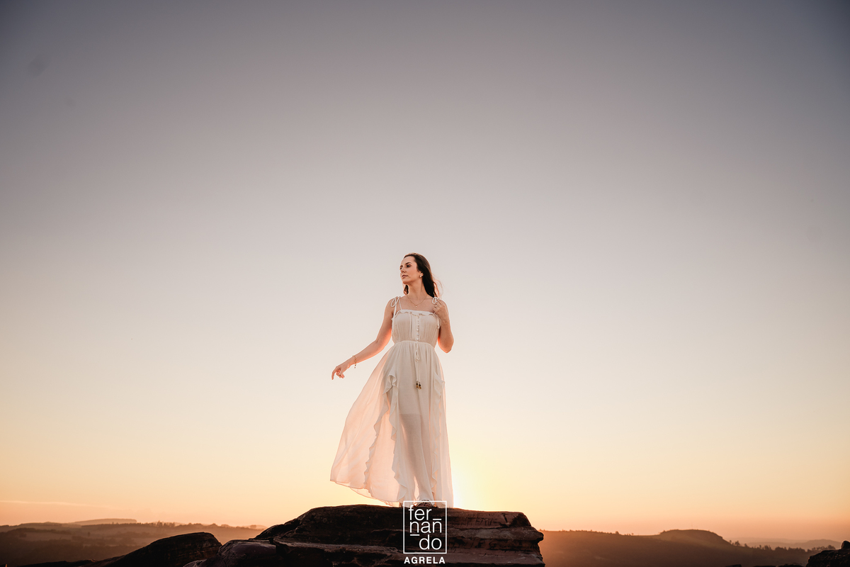 Ensaio de Casal no morro do gaviao em ribeirão claro