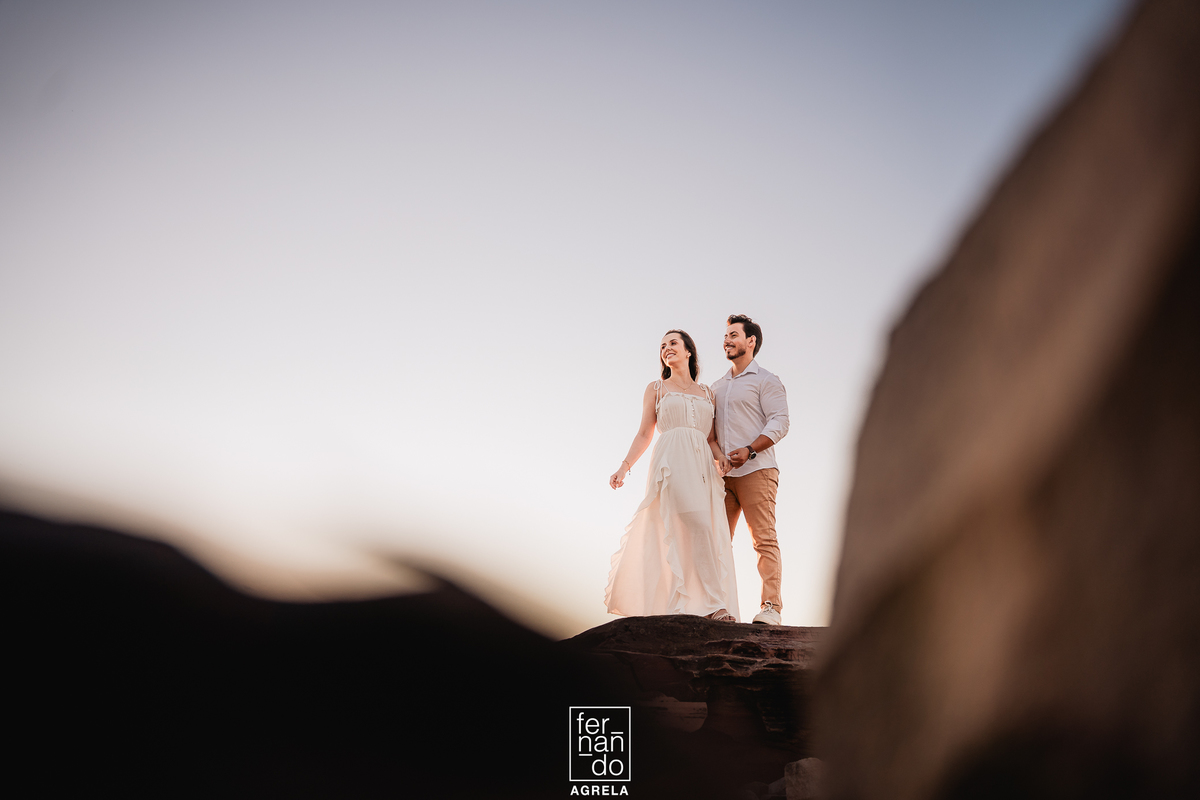 Ensaio de Casal no morro do gaviao em ribeirão claro