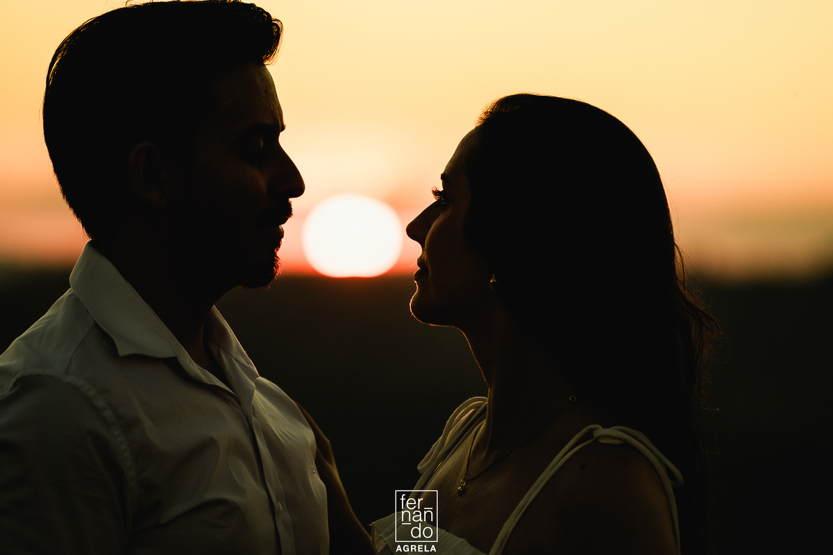 Ensaio de Casal no morro do gaviao em ribeirão claro