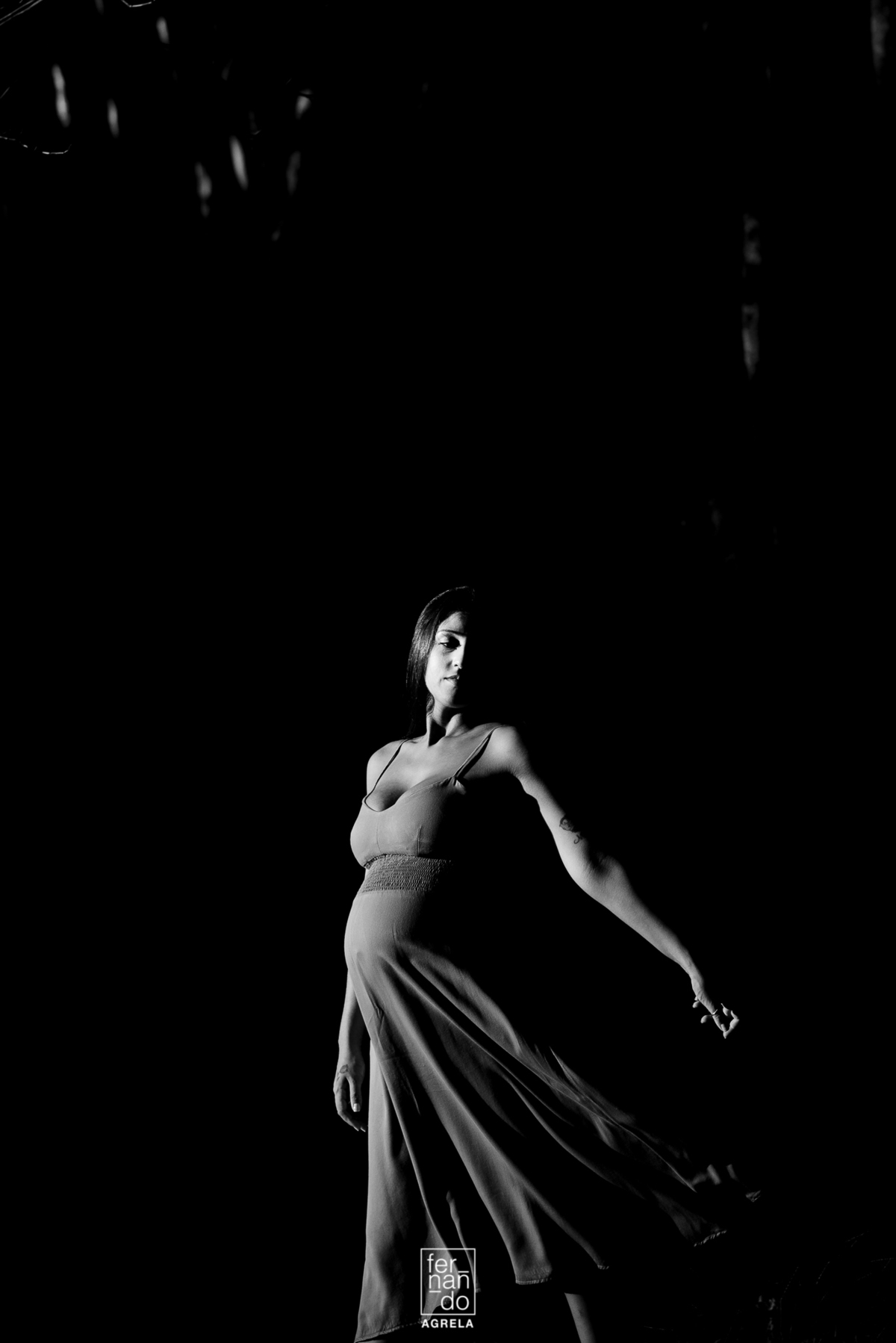 ensaio gestante no morro do gavião em ribeirão claro pr