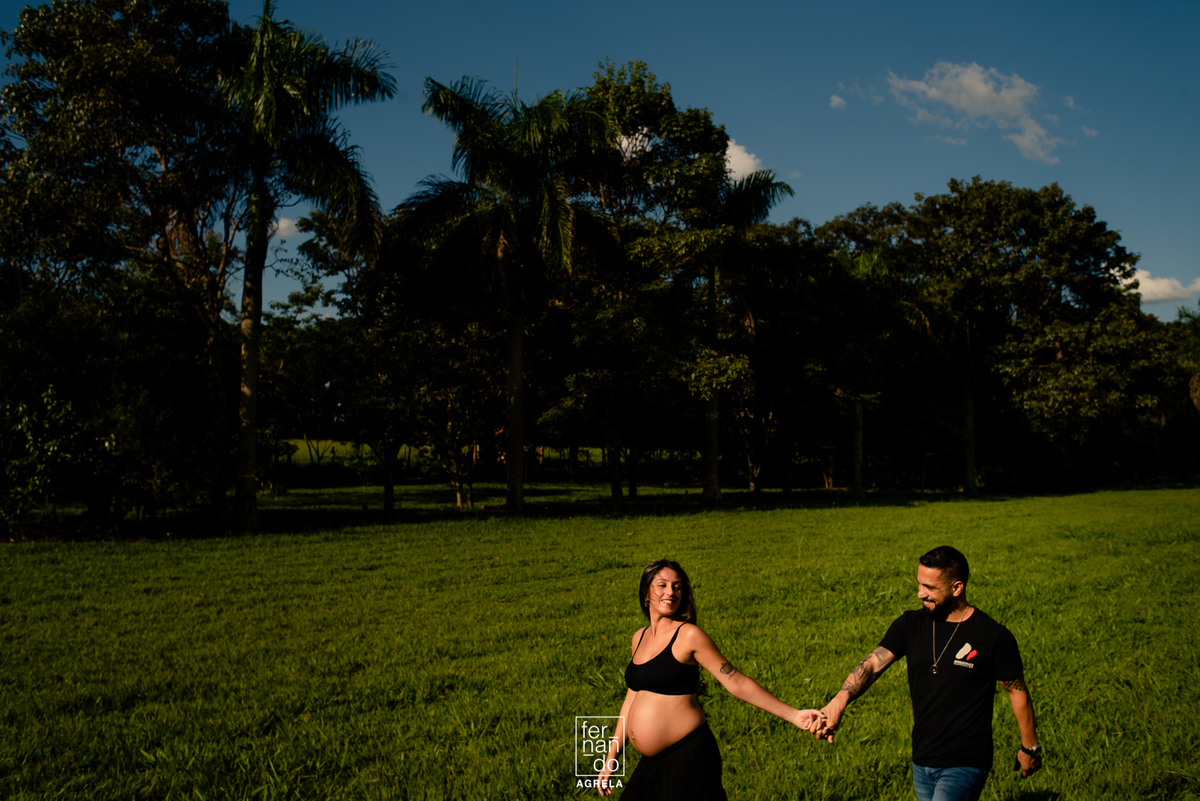 ensaio gestante no morro do gavião em ribeirão claro pr