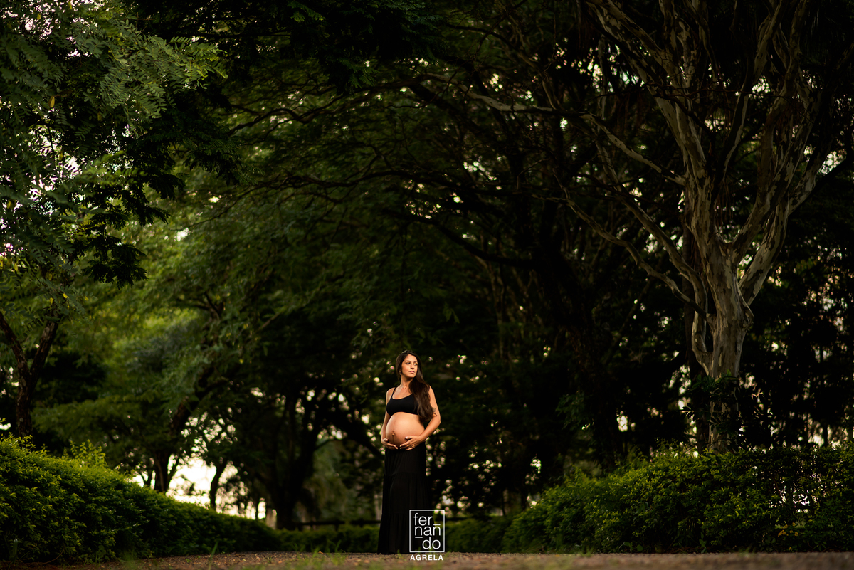 ensaio gestante no morro do gavião em ribeirão claro pr