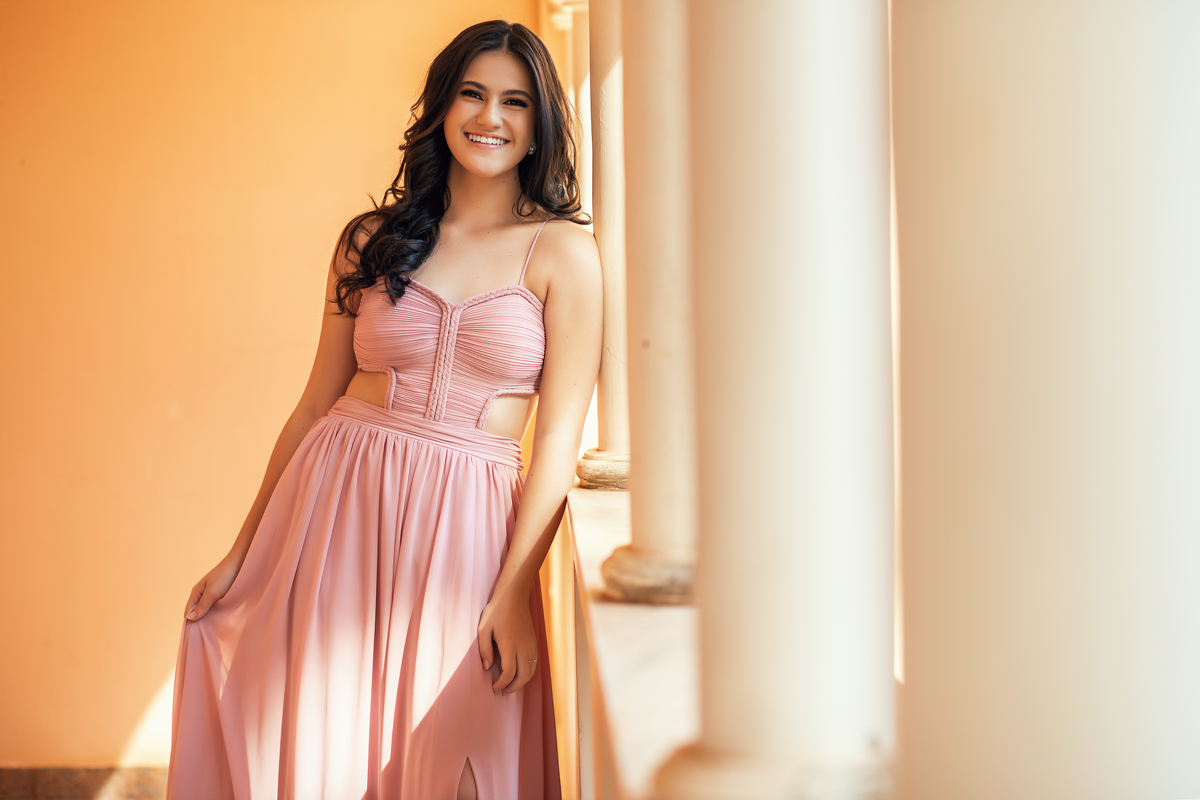 vestido de debutante