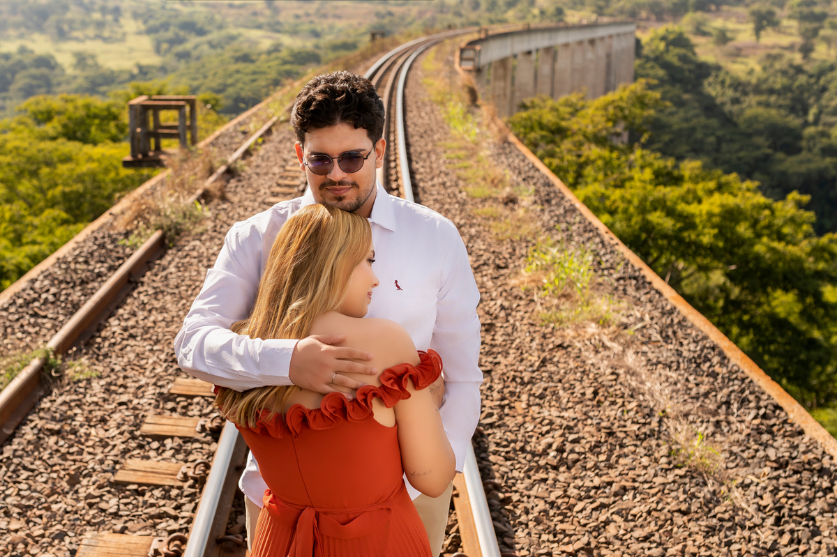 linha de trem 
