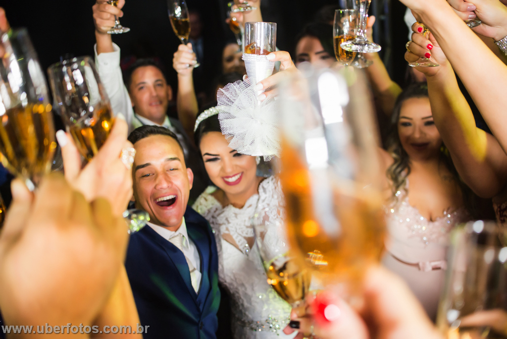 casamento - brinde dos noivos 