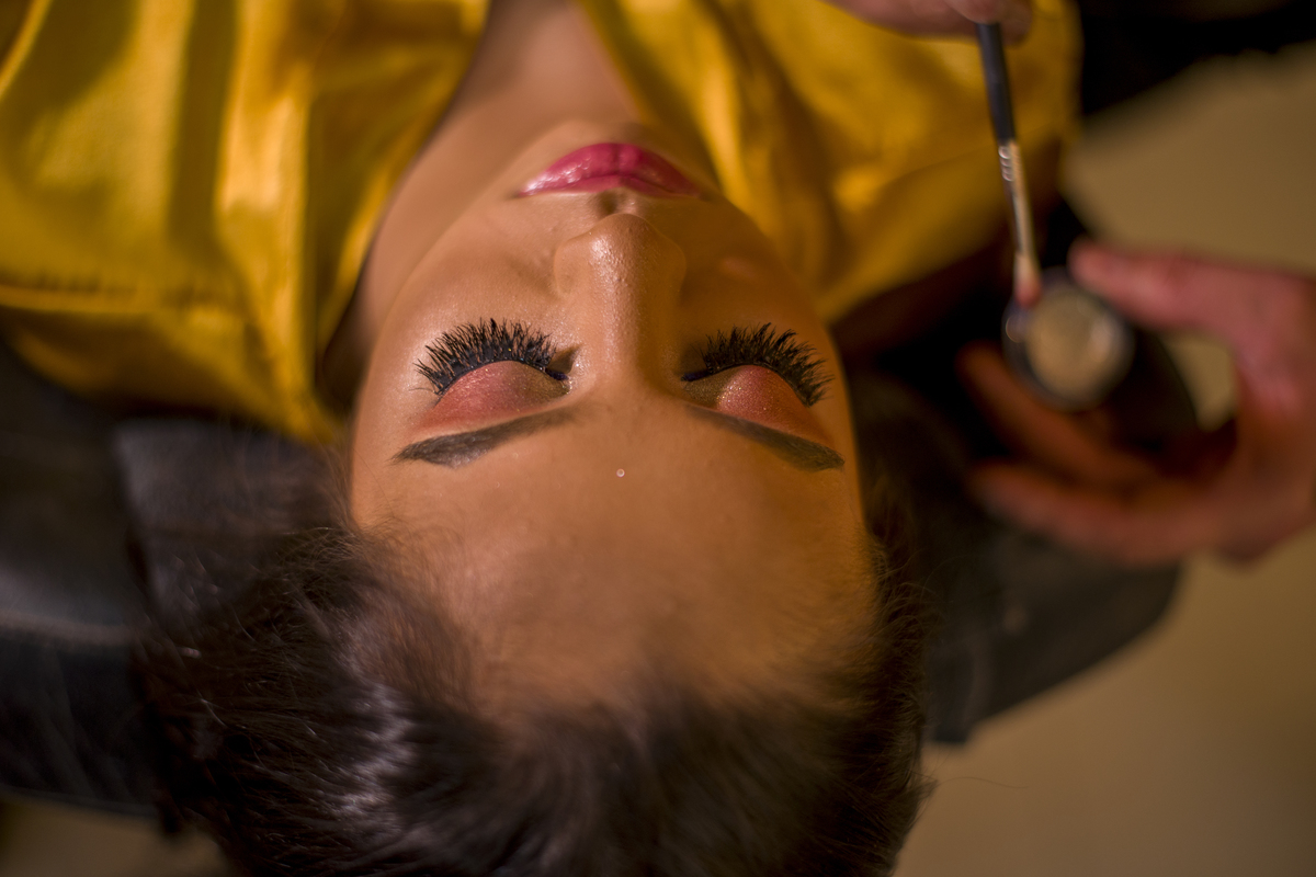 maquiagem Éder barcellos