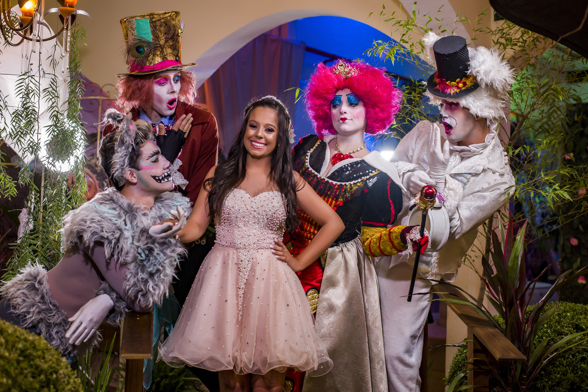 bastidore personagens